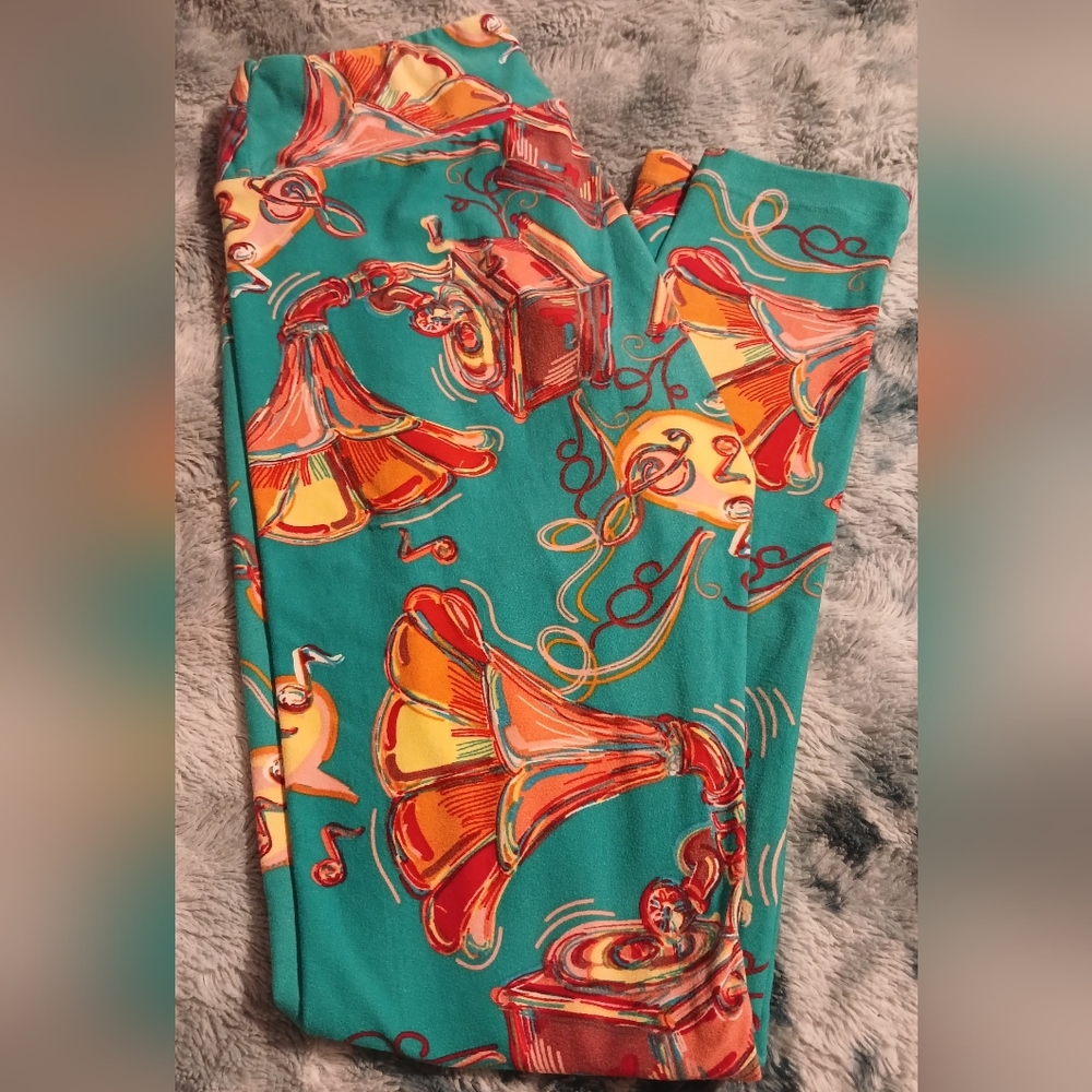 5/$25 LuLaRoe Gramophone Leggings